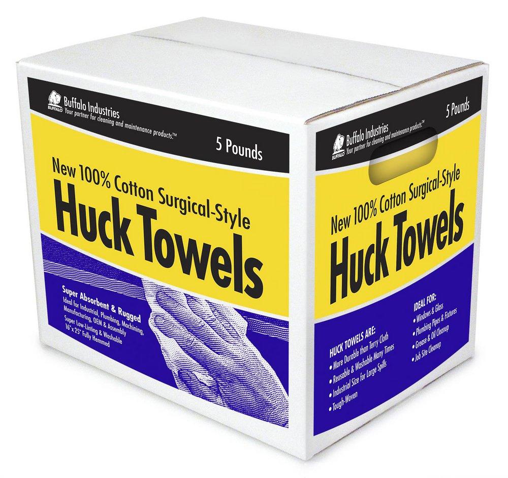 16 x 23 in. Surgical-Style Huck Towel in Blue (5 lb Box)