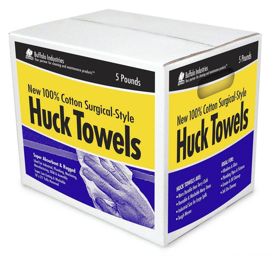 16 x 23 in. Surgical-Style Huck Towel in Blue (5 lb Box)