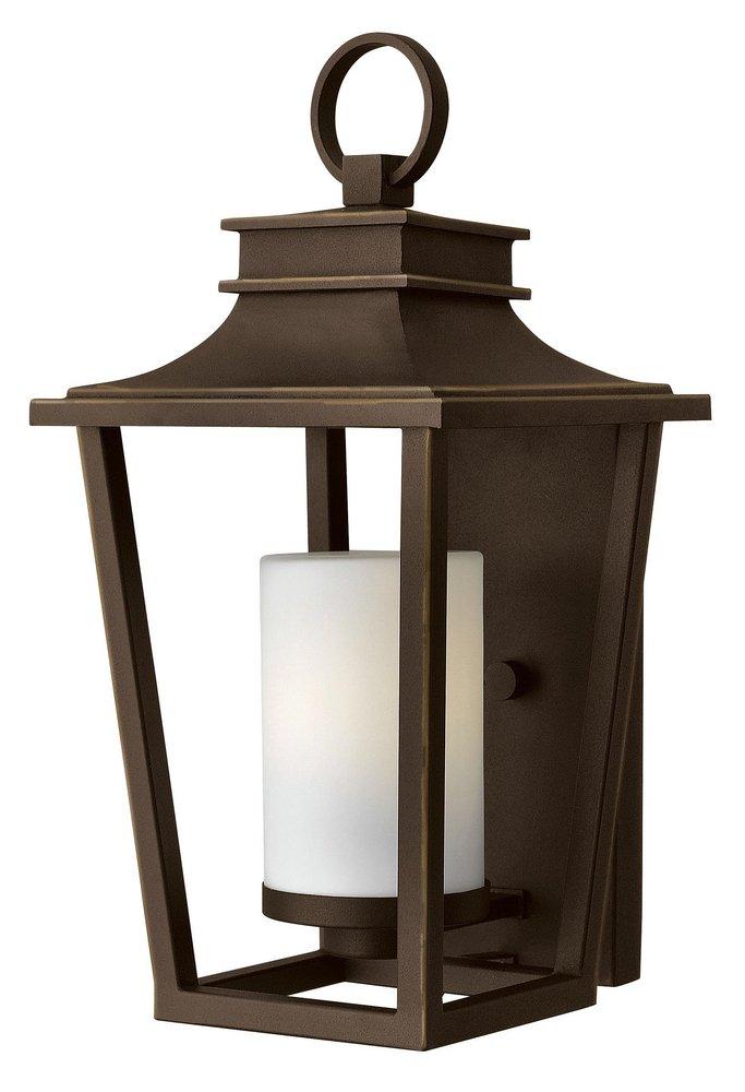 Hinkley Sullivan 100W 1-Light Medium E-26 Incandescent Outdoor Wall Sconce in Oil Rubbed Bronze