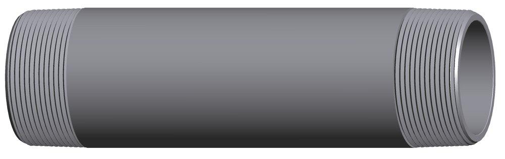 1-1/4 x 24 in. Threaded Extra Heavy Black Seamless Nipple