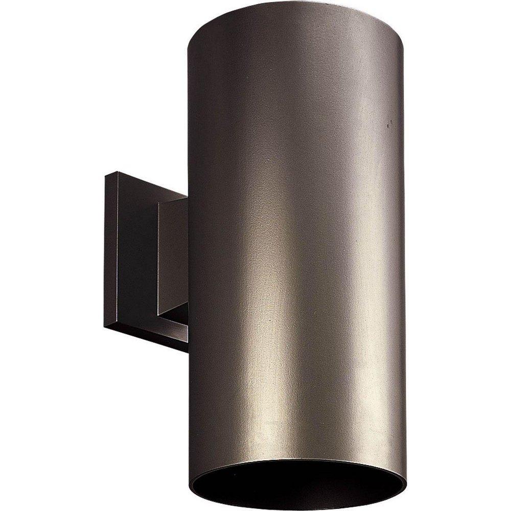 Progress Lighting Cylinder 29W Aluminum Wall Mount LED Outdoor Sconce in Antique Bronze