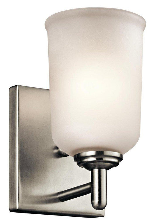 Kichler Lighting Shailene 100W 1-Light Wall Sconce in Brushed Nickel