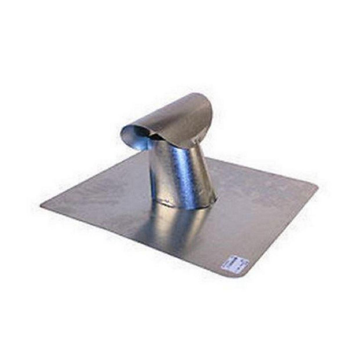 4 in. 26 ga Galvanized T-Top Base