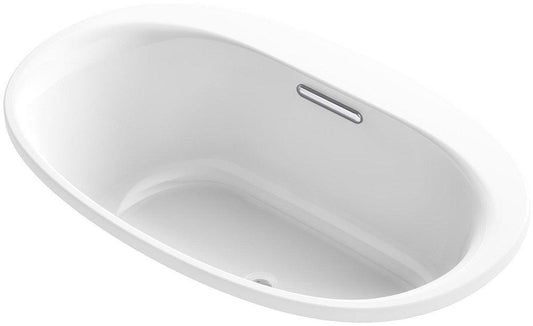 KOHLER Underscore® 60 x 36 in. Soaker Drop-In Bathtub with Center Drain in White