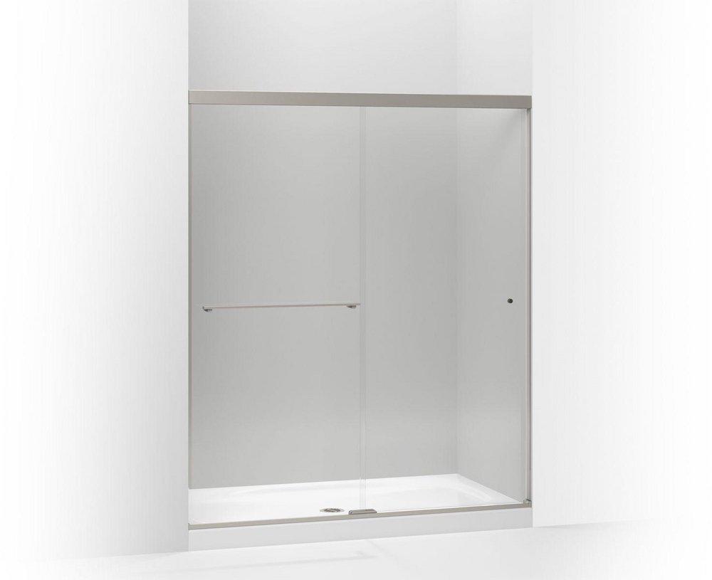 KOHLER Revel® Sliding Shower Door in Anodized Brushed Nickel