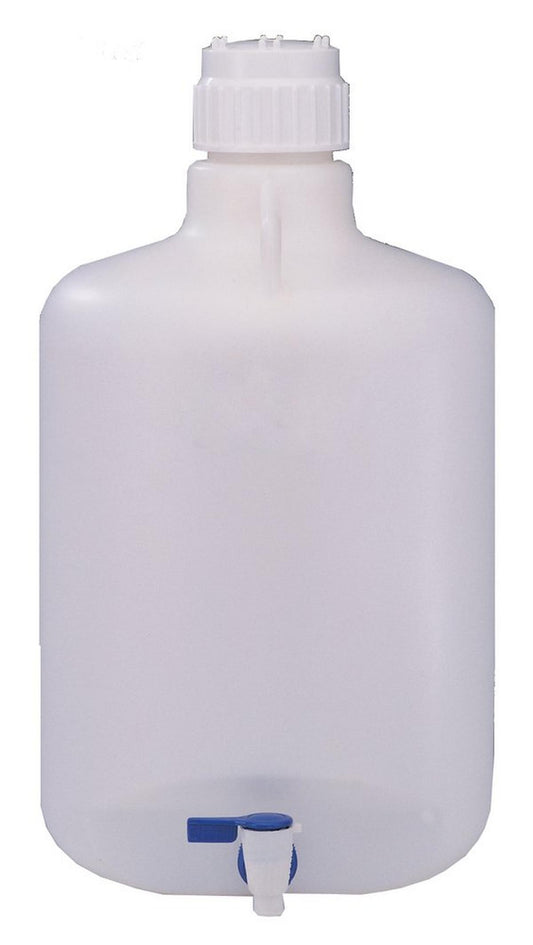 2.6 gal Polyethylene and Polypropylene Carboy with Spigot