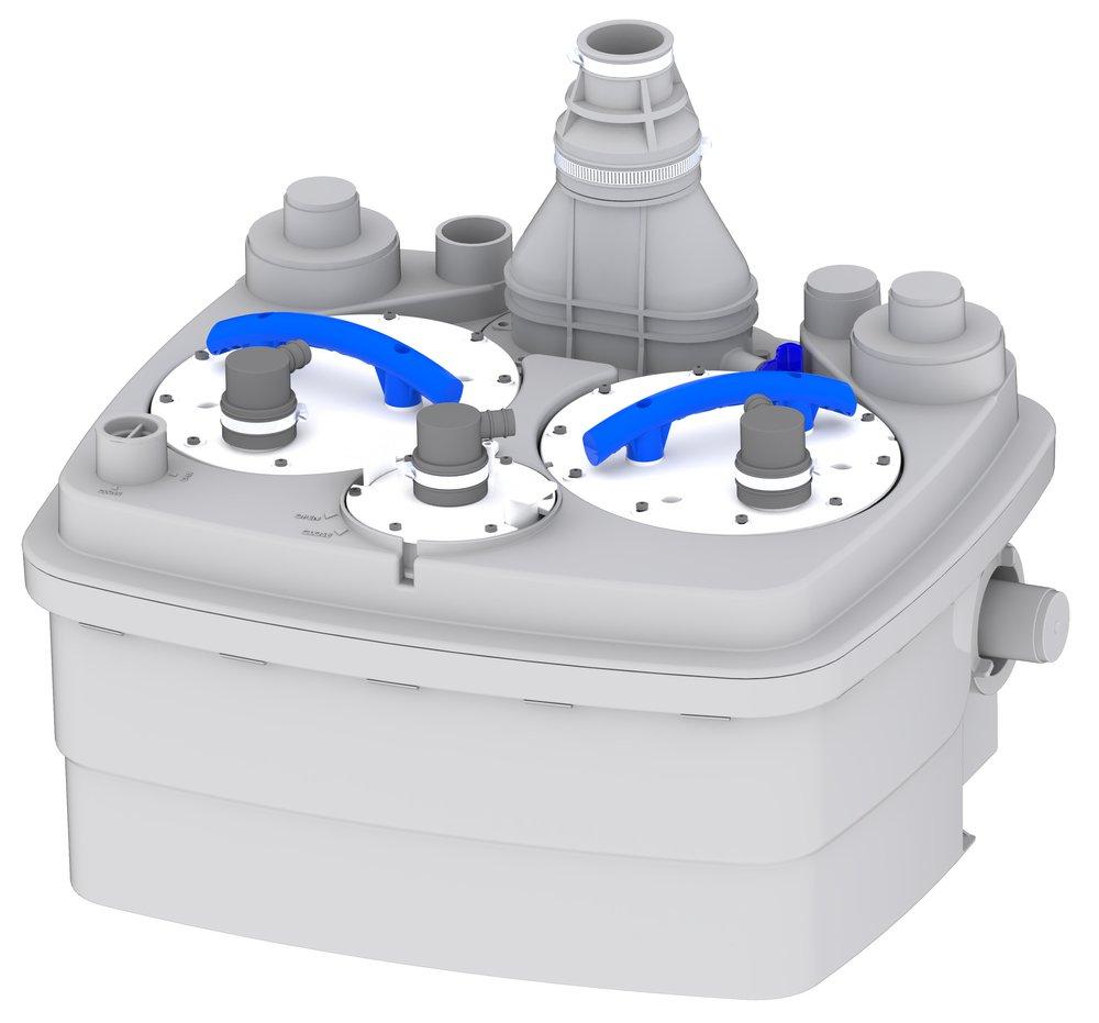 SFA Saniflo Sanicubic® 2 1 hp Heavy Duty Grinder Pump