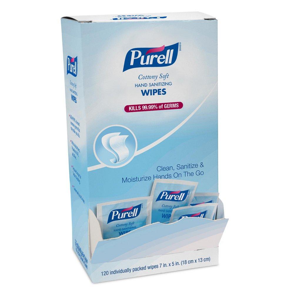 PURELL® Sani-Wipe® Hand Sanitizing Wipes in White (Pack of 120)