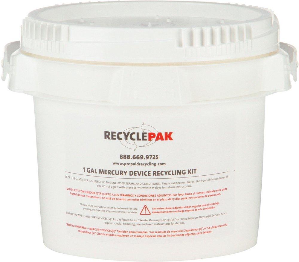 Veolia ES RecyclePak® 13 lb. Mercury Devices Recycling Pail