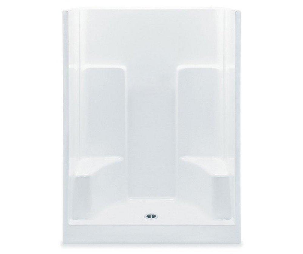 Aquatic Everyday 36-1/4 x 60 x 73-1/4 in. Alcove Shower Unit in White