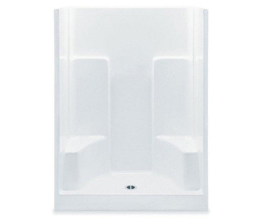 Aquatic Everyday 36-1/4 x 60 x 73-1/4 in. Alcove Shower Unit in White