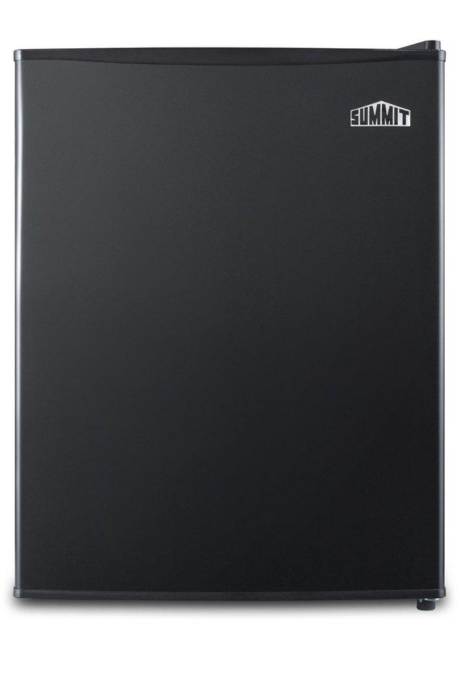 18-1/2 in. 2.4 cu. ft. Compact, Full Refrigerator in Black