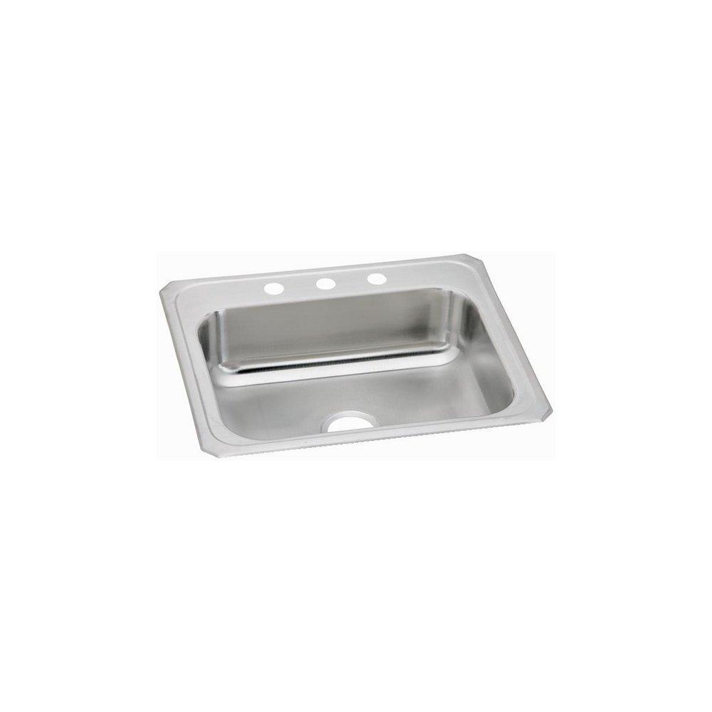 Elkay Celebrity® 31 in. Drop-in Stainless Steel Single Bowl Kitchen Sink in Brushed Satin