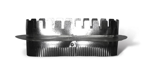 8 in. Galvanized Steel Starting Collar in Oval Duct