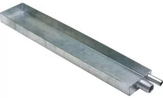 4 in. x 24 in. Steel Condensate Drain Pan