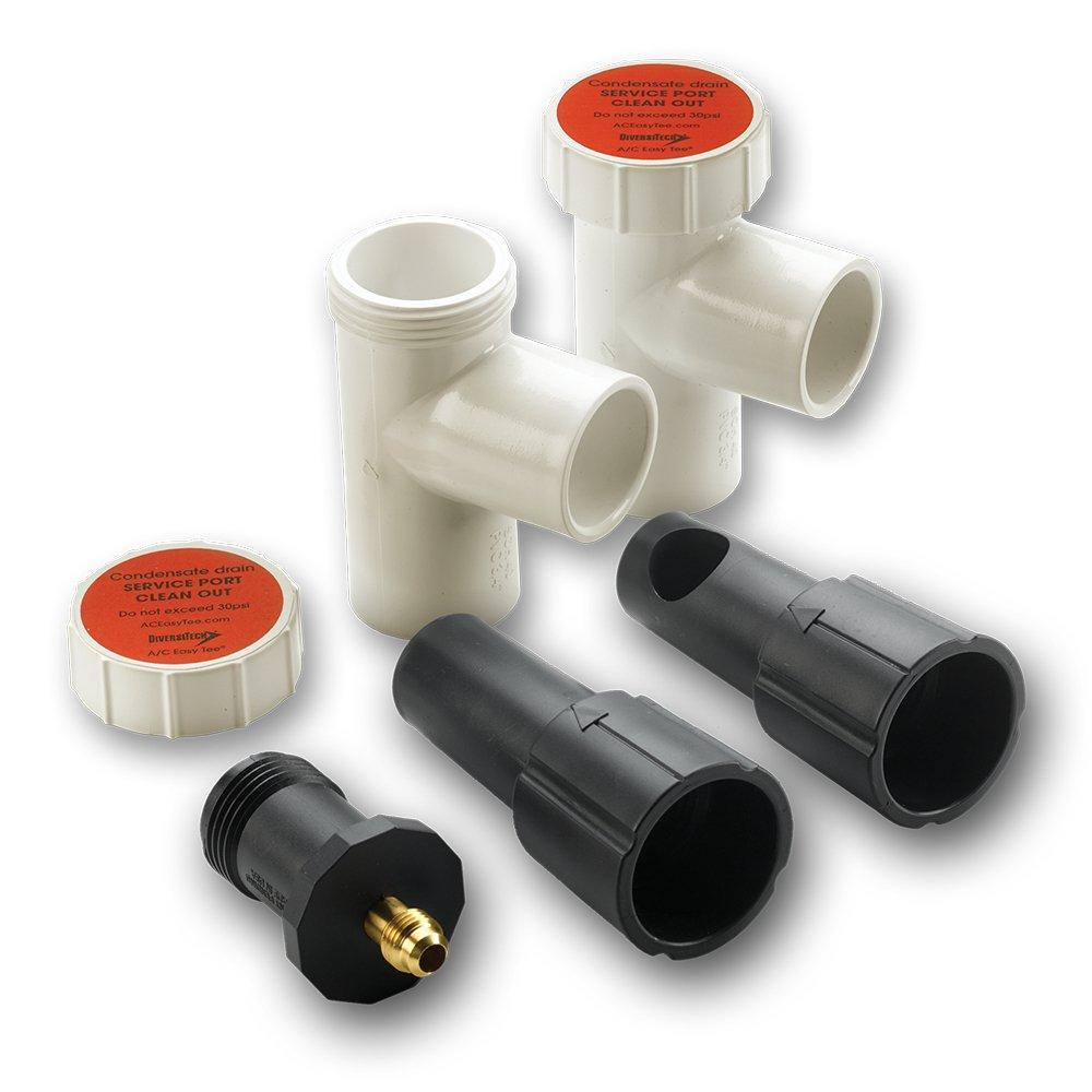 DiversiTech® A/C Easy Tee® 2-13/20 in. Condensate Drain Pan Fitting