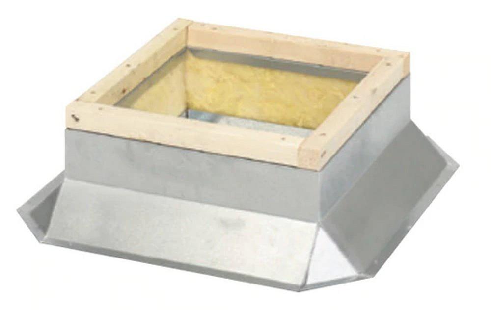 18-1/2 x 12 in. Curb Box Galvanized 18 ga