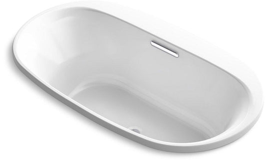 KOHLER Underscore® 66 x 36 in. Soaker Drop-In Bathtub with Center Drain in White