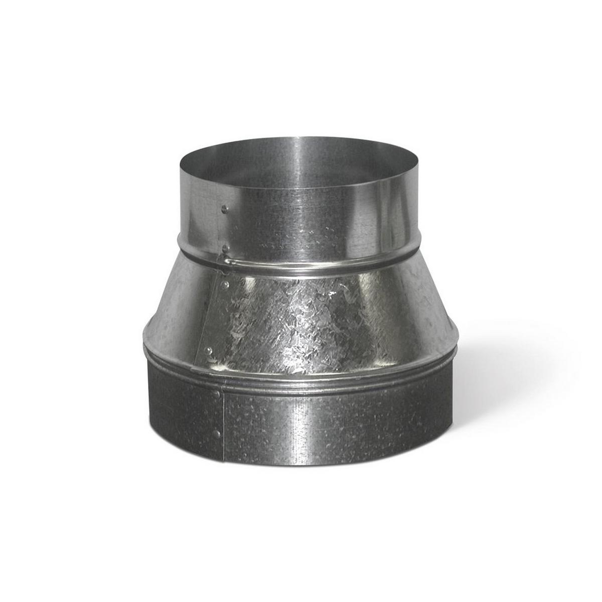 7 in. x 6 in. 24 ga Galvanized No-Crimp Duct Reducer