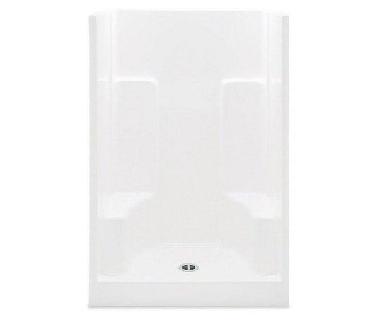 Aquatic Everyday 36-1/4 x 48 x 73-1/4 in. Alcove Shower Unit in White