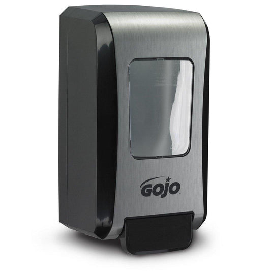 GOJO FMX-20™ High Capacity Foam Soap Dispenser in Black with Polished Chrome