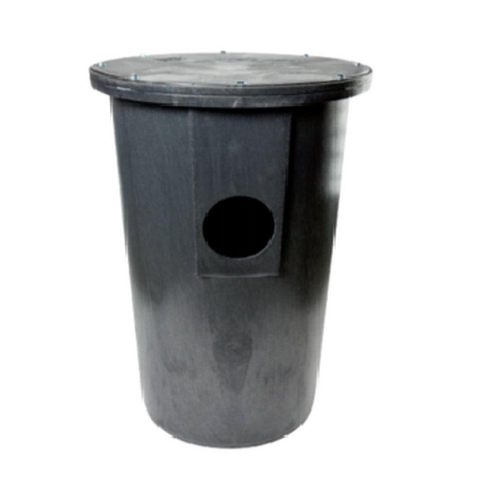 TOPP E-Series 18 x 30 in. Structural Foam Basin with 4 in. Grommet and Inlet Drilled