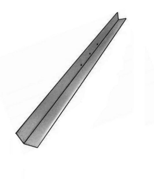 22 ga 26 in. Vane & Rail System Galvanized Steel Mounting Rails