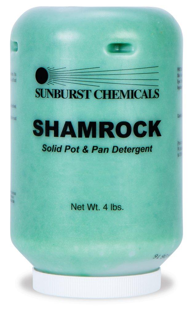 Sunburst Chemicals Shamrock 4 lb. Detergent Pot and Pan Solid