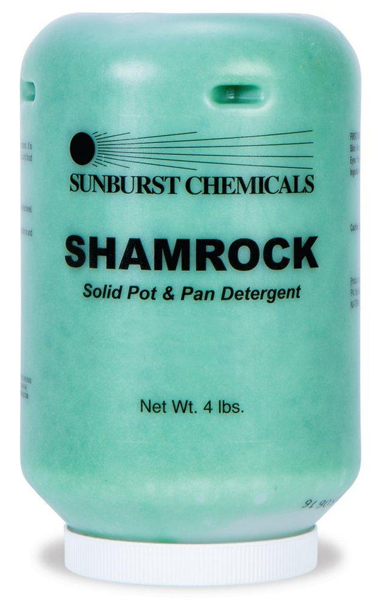 Sunburst Chemicals Shamrock 4 lb. Detergent Pot and Pan Solid