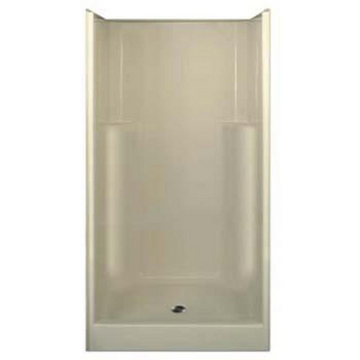 42 x 36 x 73 in. Alcove Shower Unit in White