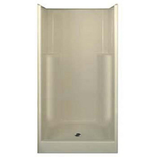42 x 36 x 73 in. Alcove Shower Unit in White