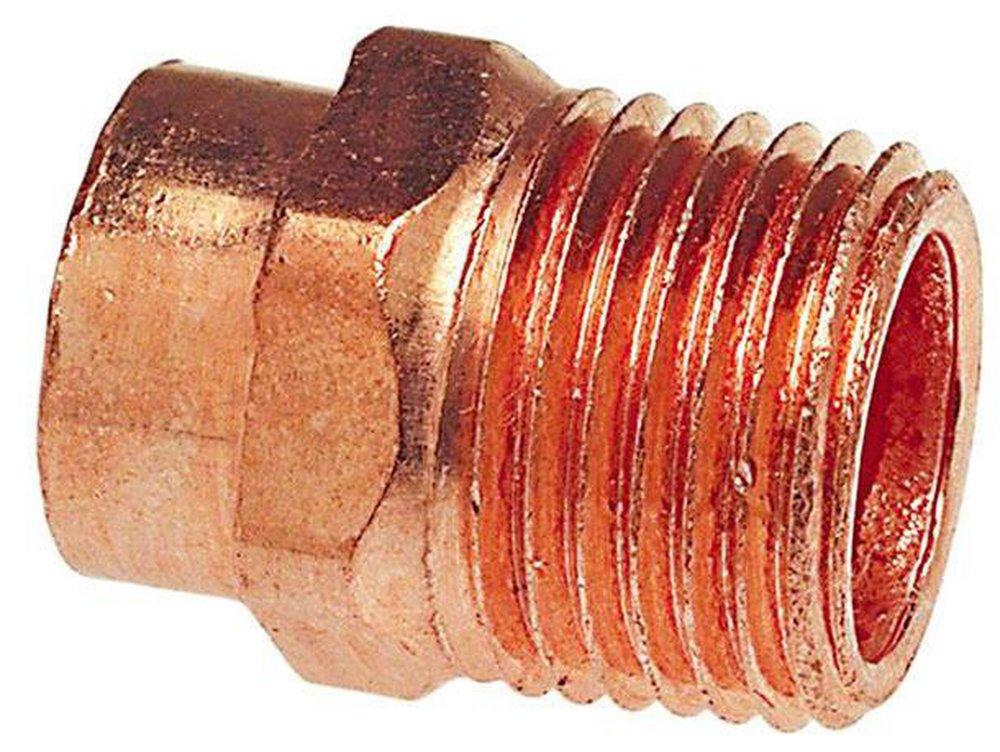 1/4 x 1/2 in. Copper Male Adapter