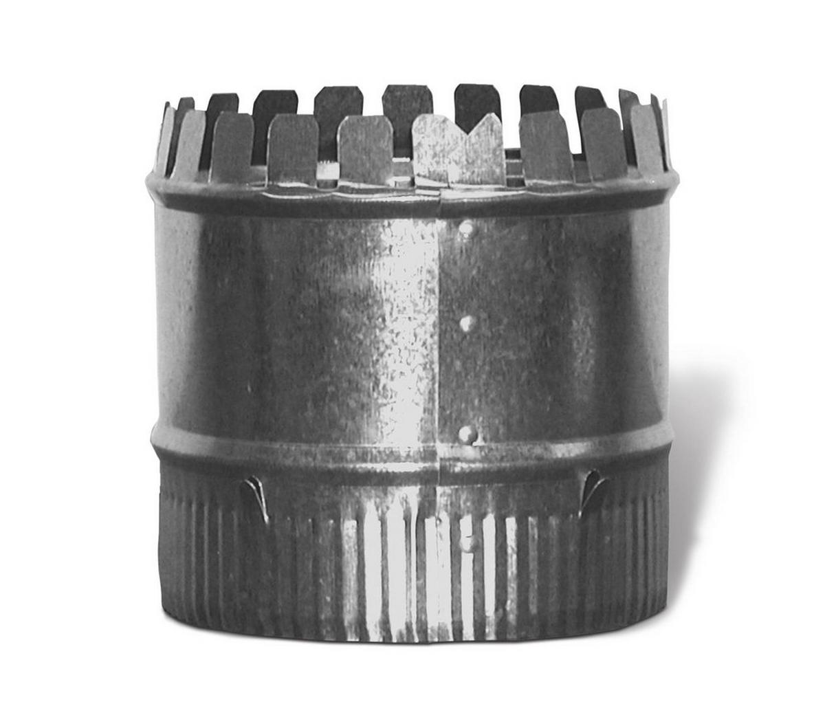 8 in. Galvanized Steel Starting Collar in Round Duct