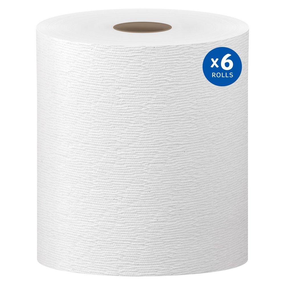 Scott® Kleenex® 600 ft. 8 in. Hard Roll Towel in White (Case of 6)
