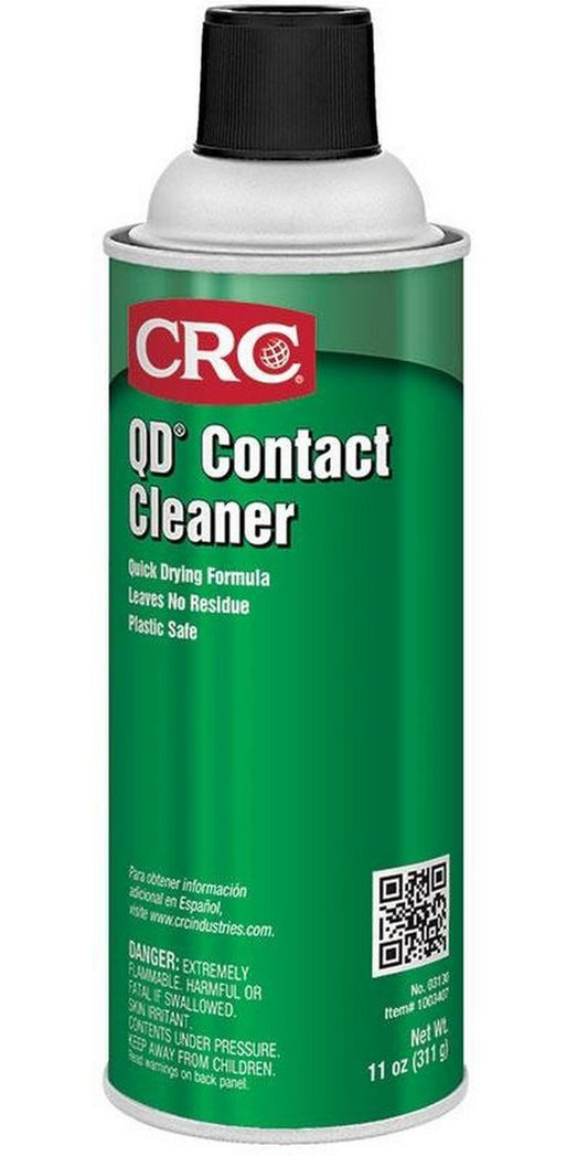 CRC Chemicals QD® 11 oz. Contact Cleaner in Clear and White