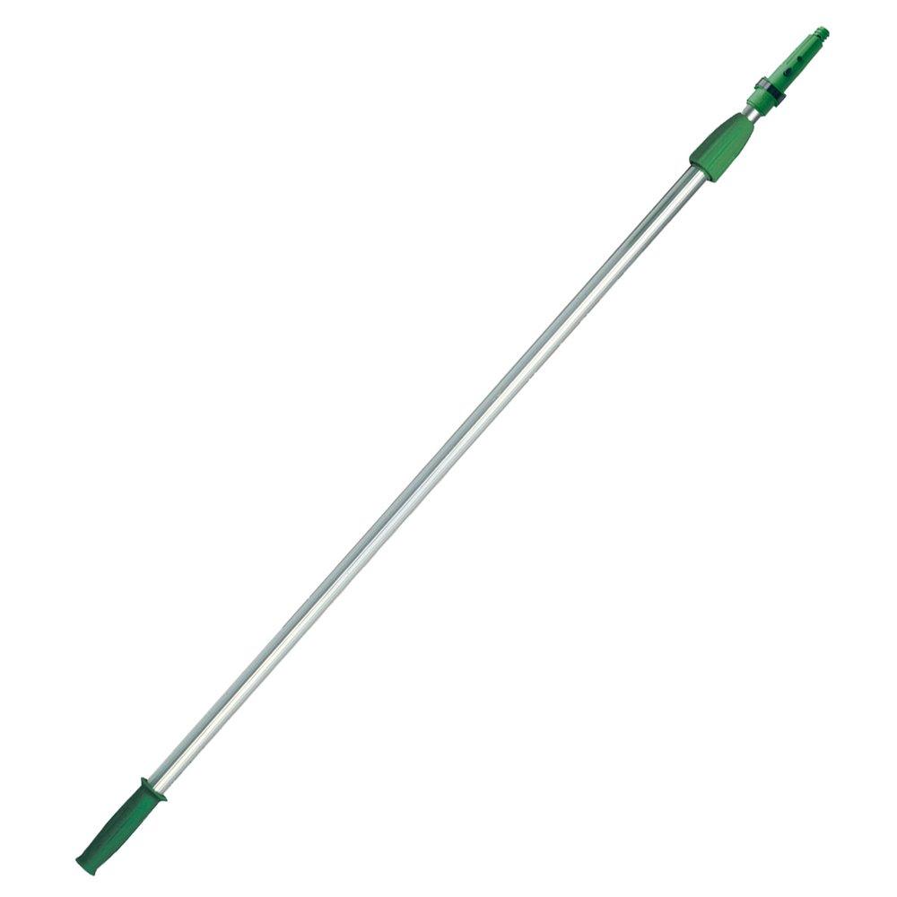 Unger OptiLoc™ 8 ft. Aluminum Extension Pole in Green and Grey