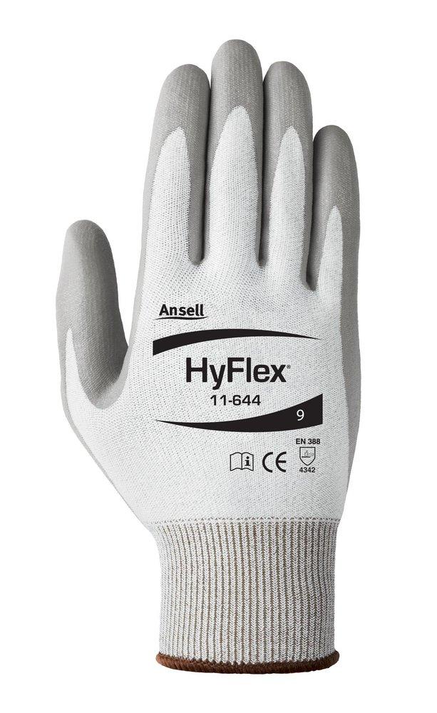 Ansell Occupational Healthcare HyFlex® Size 7 Plastic Glove in Grey