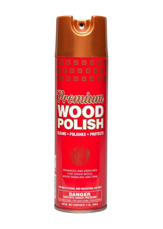 Spartan Chemical Premium Wood Polish™ 20 oz. Ready to Use Aerosol in Off White