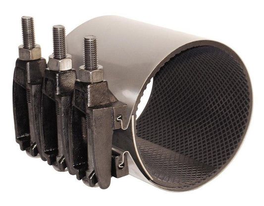 Ford Meter Box Style F1 8 x 12-1/2 in. Stainless Steel Repair Clamp