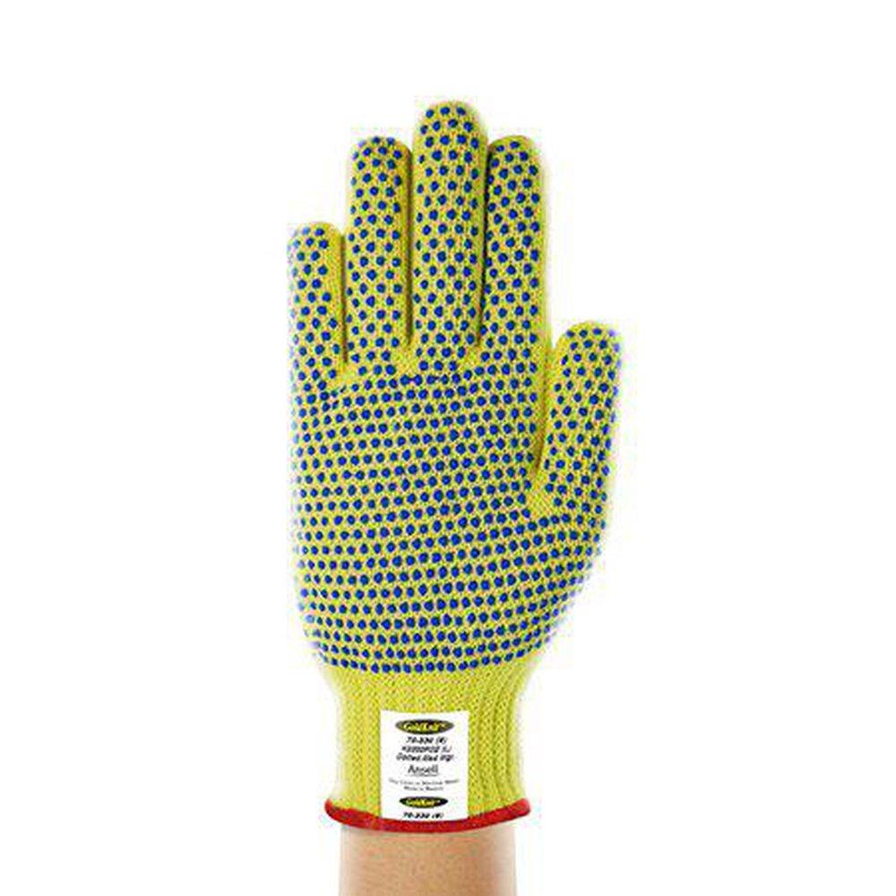 Ansell Occupational Healthcare GoldKnit™ L Size DuPont™ Kevlar® Glove in Yellow