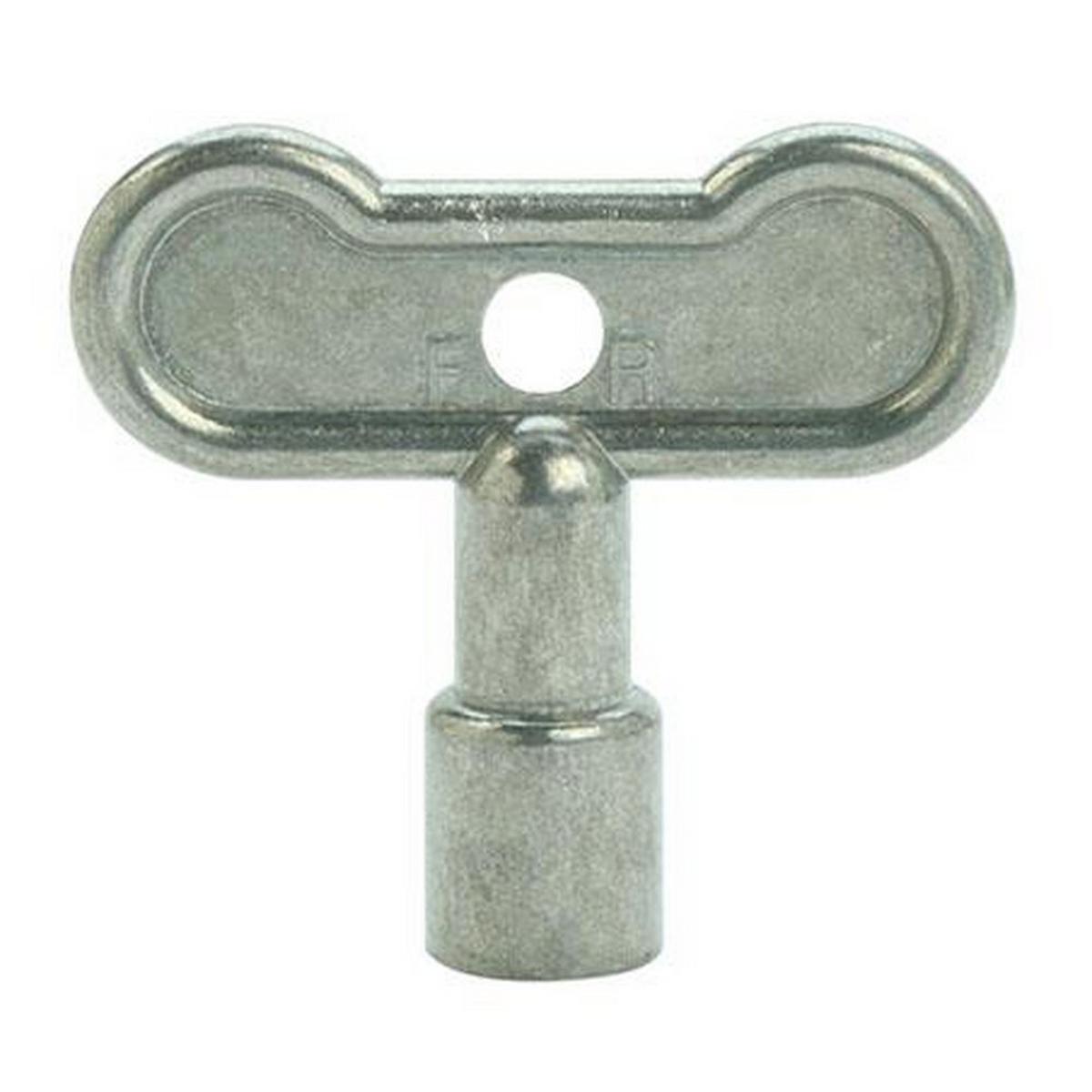 Supply Stop Key Handle in Polished Chrome