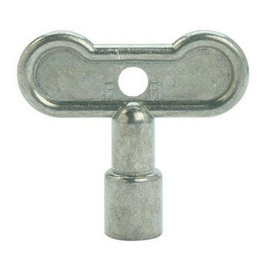 Supply Stop Key Handle in Polished Chrome