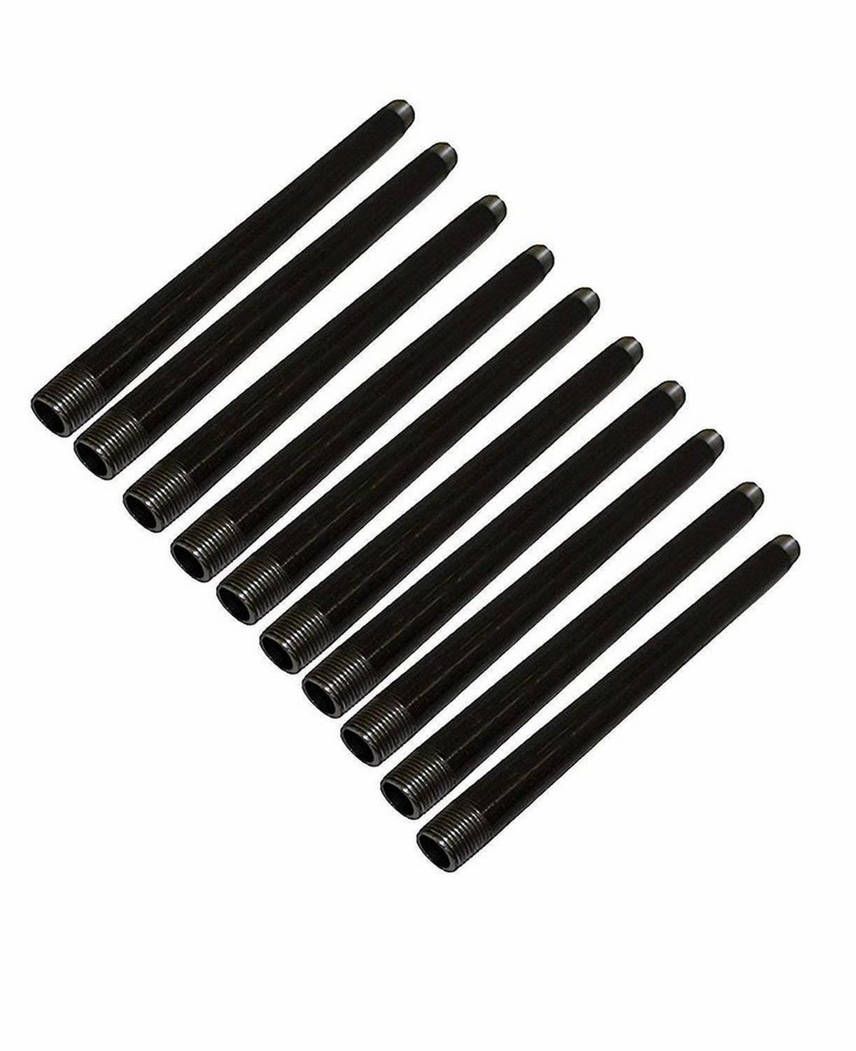 1-1/4 in. x 24 ft. Threaded Light Wall Black Carbon Steel Pipe