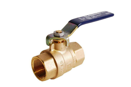 Legend Valve & Fitting T-2000MxSNL 3/4 in. DZR Forged Brass Full Port MNPT x Sweat 600# Ball Valve