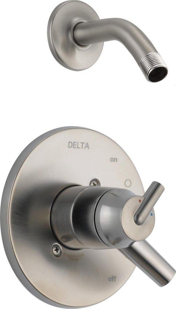 Delta Faucet Trinsic® Single Handle Shower Faucet in Brilliance® Stainless (Trim Only) (Showerhead Sold Separately)