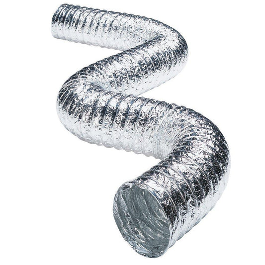 Deflecto Supurr-Flex® 4 in. x 8 ft. Aluminum Uninsulated Flexible Air Duct
