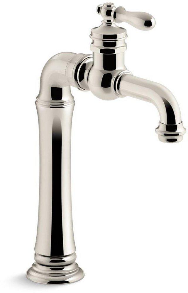 KOHLER Artifacts® Single Handle Bar Faucet in Vibrant® Polished Nickel