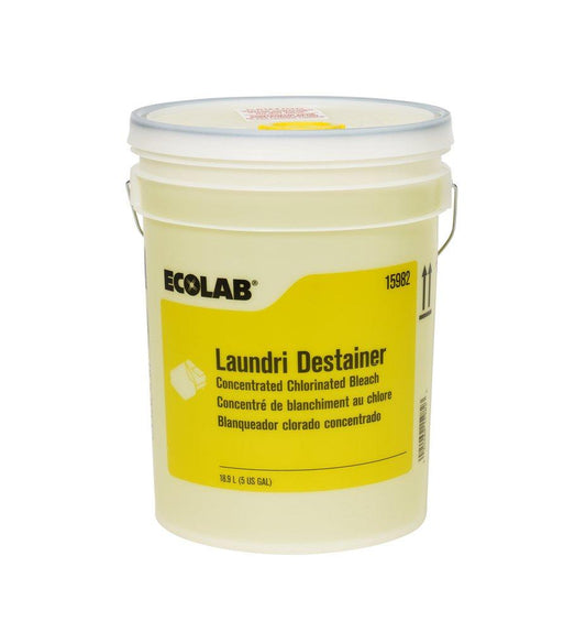 Ecolab Laundri Destainer™ 5 gal Liquid Laundry Destainer (Case of 1)