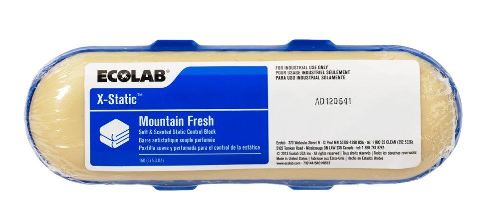 Ecolab X-Static™ 5.3 oz. X-Static Mountain Fresh Dryer Block (Case of 12)