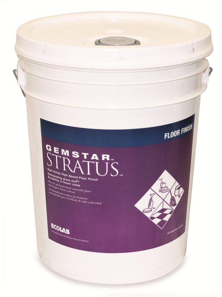 Ecolab Gemstar™Stratus® Floor Finish 5 gal (Case of 1)